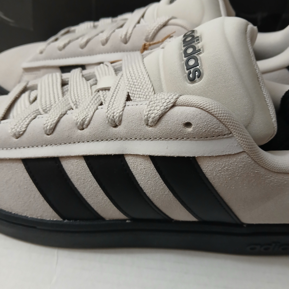 Adidas Black/Gray Sneakers Men's Size 13 New $85 - Picture 5 of 12